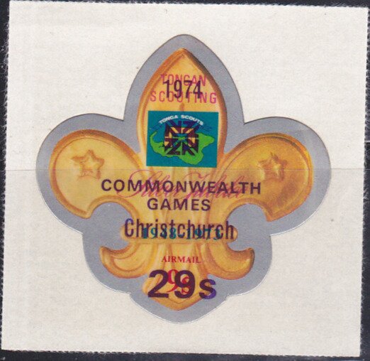 Overprints CHRISTCHURCH 1974