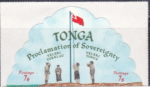 Proclamation of Sovereignty - flag raising