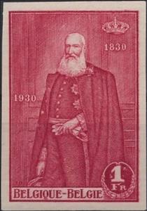 Stamp, Centenary of Belgian Independence: King Leopold II, Belgium,  , Anniversaries and Jubilees, Famous People, Heads of State, Kings, Men, Royalty, Uniforms