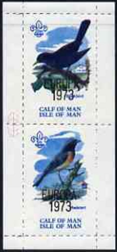 Birds - overprint "Europa 1973"