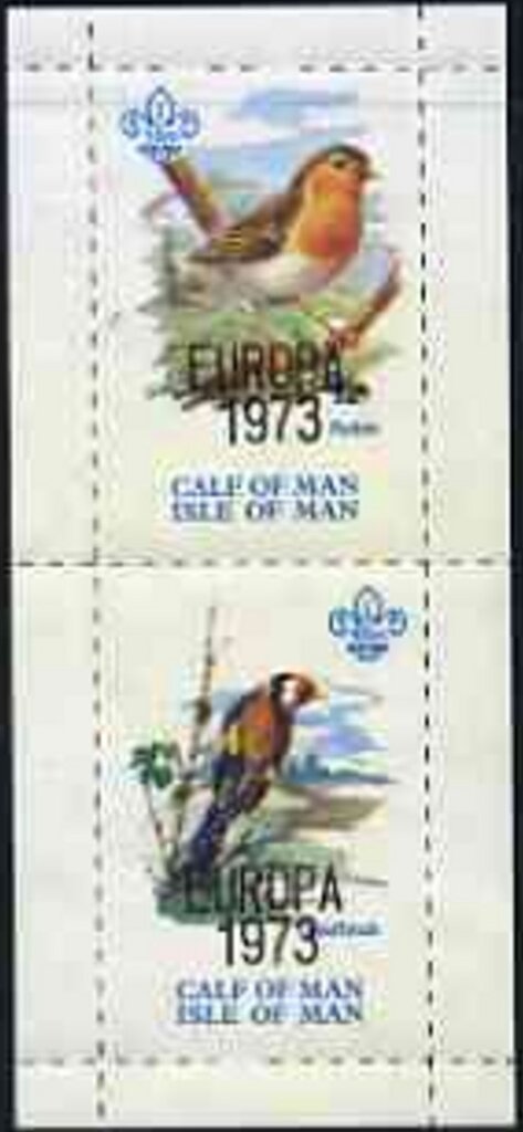 Birds - overprint "Europa 1973"