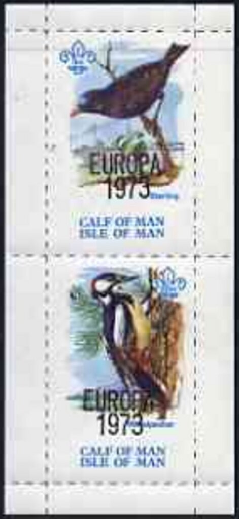 Birds - overprint "Europa 1973"
