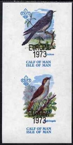 Birds - overprint "Europa 1973"