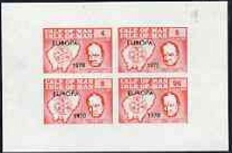 Churchill with Europa Overprint