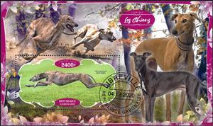 Souvenir Sheet, Dogs, Cinderellas,  , Animals (Fauna), Dogs, Mammals
