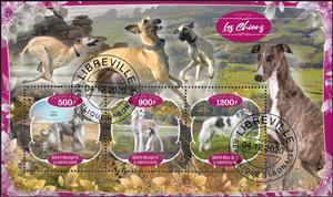 Mini Sheet, Dogs, Cinderellas,  , Animals (Fauna), Dogs, Mammals