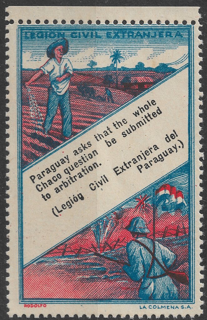 Farmer & Soldier. English text.
