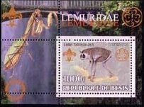 Souvenir Sheet, Monkeys, Cinderellas,  , Animals (Fauna), Monkeys