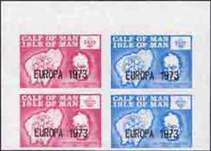 Mini Sheet, Winston Churchill - overprint "Europa 1973", Cinderellas,  , C.E.P.T. / Europe, Famous People, Politicians