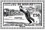 Design of Boules: Stamp of 1958