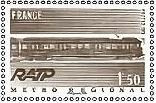 Design of RATP: Stamp of 1975