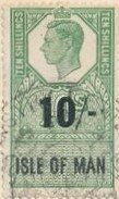 10/- surcharged on 10/- King George VI