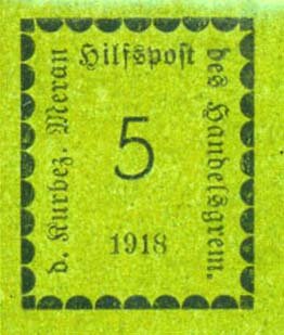 Merano local stamps