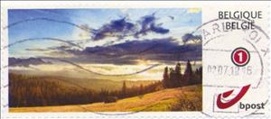 Stamp, Forest, Personalized and Private Mail Stamps,  , Landscapes, Sunsets / Sunrises, Trees
