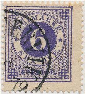Stamp, Circle type - perf 14, Sweden,  , Numbers