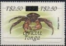 Birgus latro Overprinted OFFICIAL