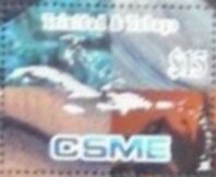 Stamp, Map of Caribbean, Trinidad and Tobago,  , Maps