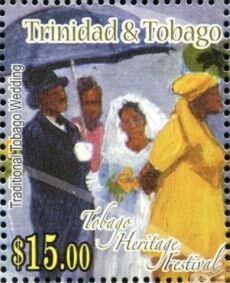 Traditional Tobago wedding