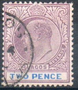Stamp, King Edouard VII, British colonies and territories,  