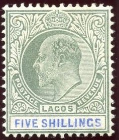 Stamp, King Edouard VII, British colonies and territories,  