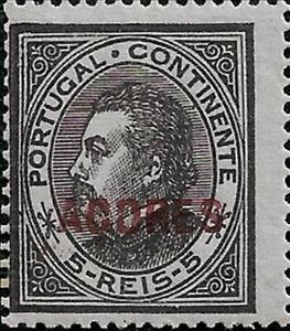 Stamp, King Luis I, Azores,  , Famous People, Heads of State, Kings, Men, Royalty