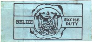 Stamp, Coat of arms, Belize- Revenue Stamps,  , Coats of Arms