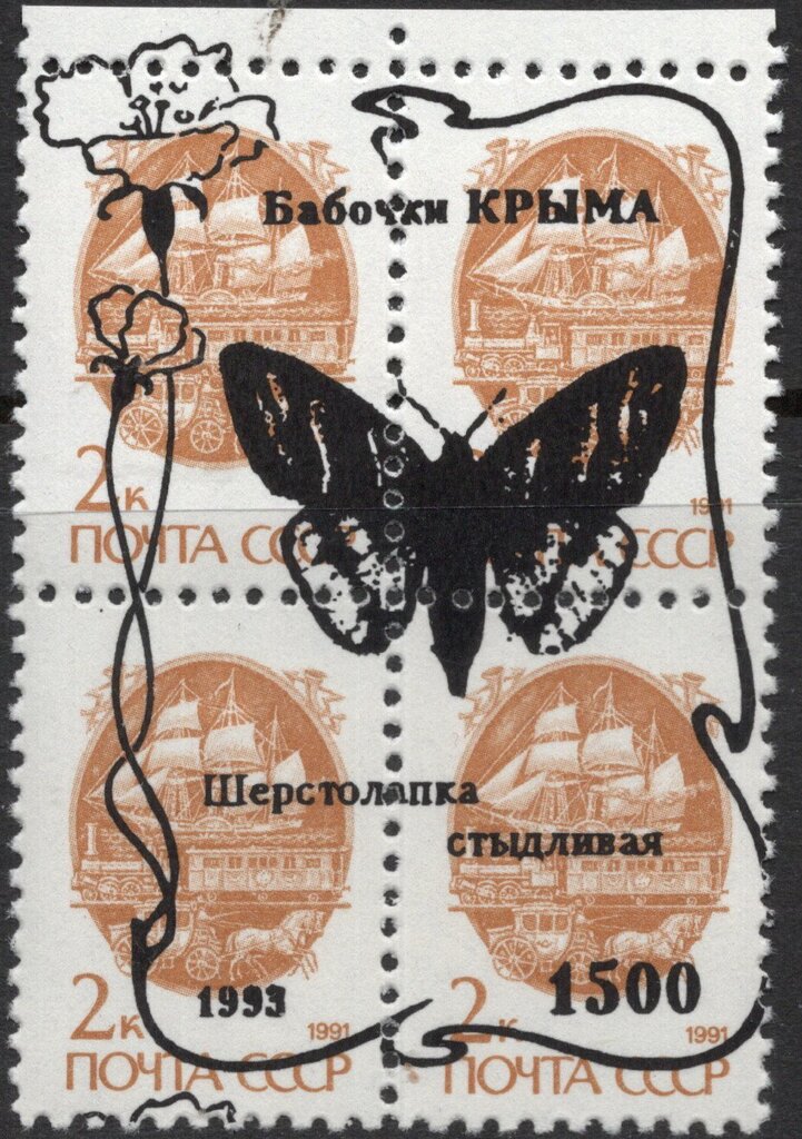Butterfly Overprint