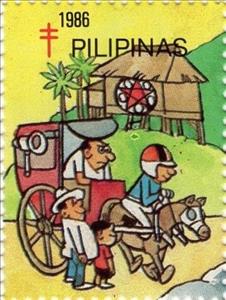 Stamp, Christmas Season: Slice of Life, Cinderellas,  , Stylized Animals, Stylized Figures / Persons, Stylized Objects