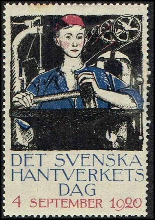 Det svenska hantverkets dag 4 september 1920