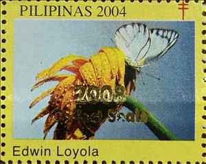 Stamp, Edwin Loyola, Cinderellas,  , Flowers, Plants (Flora), Tuberculosis / TBC