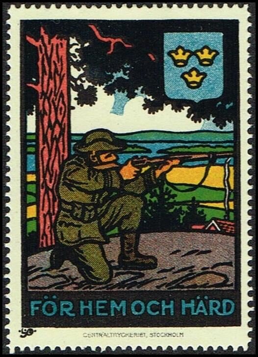 Foer hem och hard soldat and heraldik
