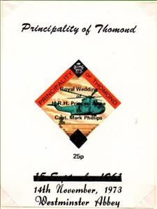 Souvenir Sheet, Helicopter - Royal Wedding, Cinderellas,  , Aircraft, Aviation, Helicopters, Weddings
