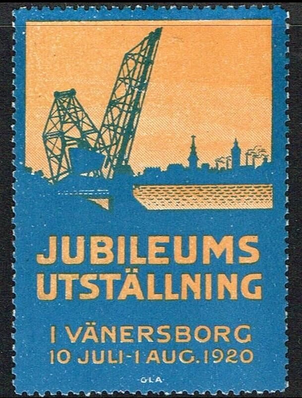Jubilaums utstallning i vanersborg 10 juli 1 aug 1920