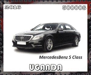 Stamp, Mercedes-Benz S Class, Cinderellas,  , Cars
