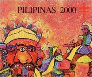 Stamp, Philippine Folk Rituals and Festivals, Cinderellas,  , Families, Tuberculosis / TBC