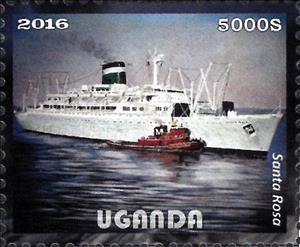 Stamp, Santa Rosa, Cinderellas,  , Ships
