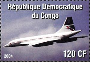 Stamp, Aviation, Congo, Dem. Rep. (Kinshasa)- Illegal Stamps,  , Aircraft