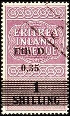 Stamp, "ERITREA INLAND REVENUE", Eritrea,  , Letters (Alphabet), Numbers