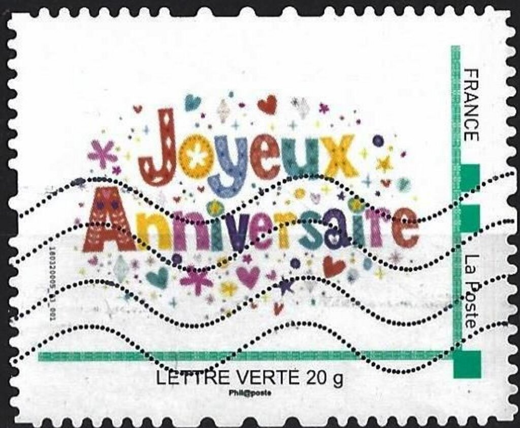 Happy Birthday. Joyeux Anniversaire.