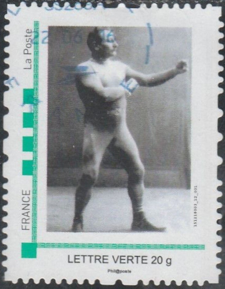 Vintage Photo of Boxer