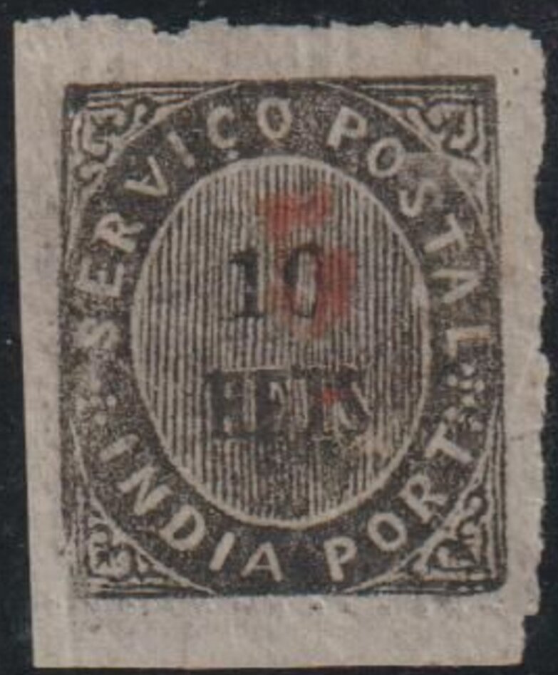 SERAICO POSTAL - overprinted by red