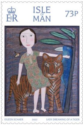Lady Dreaming of a Tiger, by Eileen Schaer