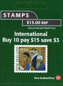 Booklet, Three Magi with Gifts, New Zealand,  , Christmas