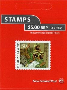 Booklet, Three Shepherds, New Zealand,  , Christmas