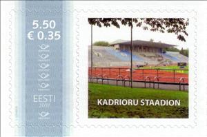 Stamp, Kadrioru Staadion, Personalized and Private Mail Stamps,  , Sports, Sports Clubs, Stadiums
