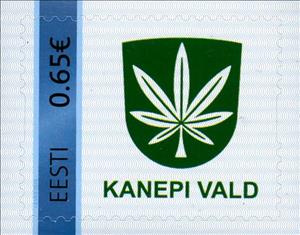 Stamp, Kanepi Vald, Personalized and Private Mail Stamps,  , Coats of Arms