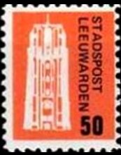 Stamp, Oldehove, Personalized and Private Mail Stamps,  