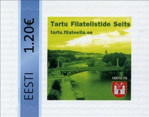Stamp, Tartu Filatelistide Selts, Personalized and Private Mail Stamps,  , Clubs of Stamp Collectors