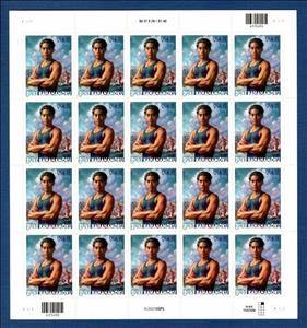 Mini Sheet, Duke Kahanamoku - Surfer, United States of America,  , Athletes, Famous People, Sports, Surfing
