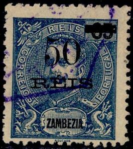 Stamp, King Carlos I of Portugal (1863-1908), Zambezia,  , Famous People, Heads of State, Kings, Men, Royalty
